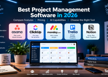 Best project management software in 2026 comparing Asana, ClickUp, monday.com, Trello, and Notion