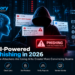 AI-powered phishing in 2026 with hacker, artificial intelligence, and phishing warnings