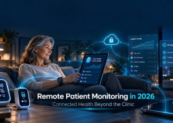 Remote patient monitoring in 2026 using connected medical devices, home health data, and AI-assisted monitoring