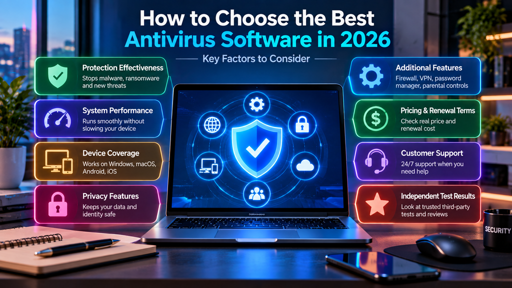 How to choose antivirus software based on protection performance privacy features and pricing