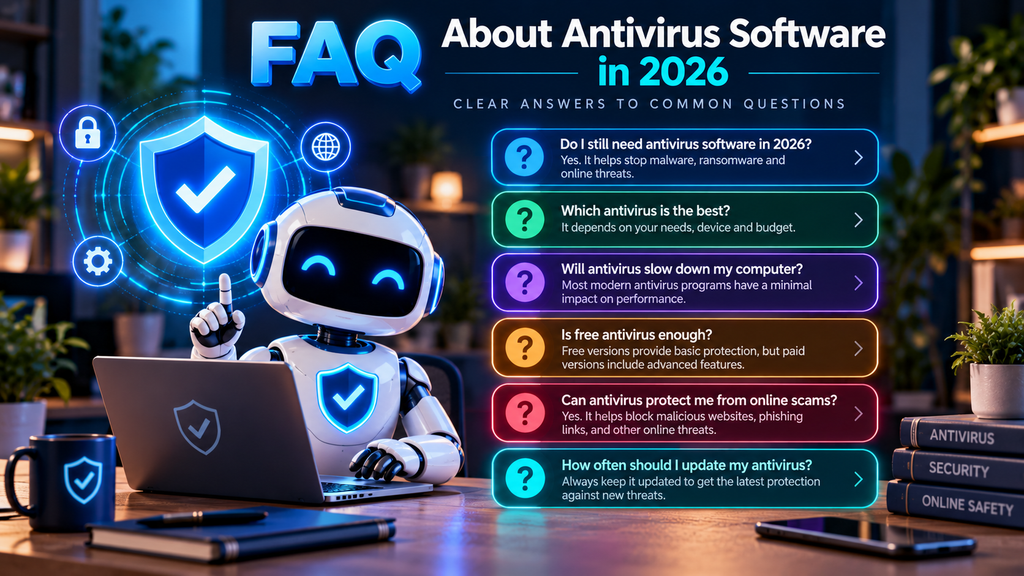 Frequently asked questions about antivirus software in 2026