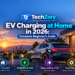 EV charging at home in 2026 beginner guide covering Level 1 Level 2 installation connectors and smart charging