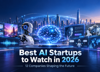 Best AI startups to watch in 2026 across foundation models, AI agents, voice AI, robotics, enterprise AI, generative media, and AI safety