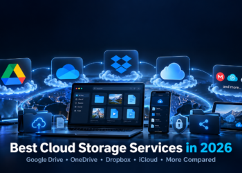 Best cloud storage services in 2026 including Google Drive, OneDrive, Dropbox, iCloud, Proton Drive, and pCloud compared