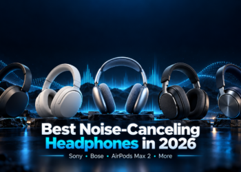 Best noise-canceling headphones in 2026 including Sony, Bose, AirPods Max 2, Sennheiser, and Bowers & Wilkins models