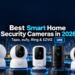 Best smart home security cameras in UAE 2026 featuring TP-Link Tapo C200, Tapo C220, eufy C220, Ring Indoor Cam and EZVIZ C6N.