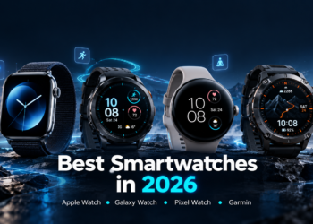 Best smartwatches in 2026 including Apple Watch, Galaxy Watch, Pixel Watch, and Garmin models compared