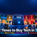 Best times to buy tech in 2026 including Prime Day, Black Friday, Cyber Monday, 11.11, back-to-school, and seasonal sales