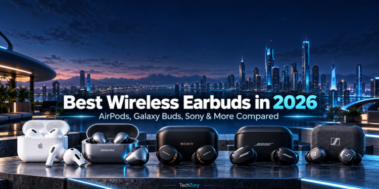 Best wireless earbuds in 2026 including AirPods, Galaxy Buds, Sony, Bose, and Sennheiser models